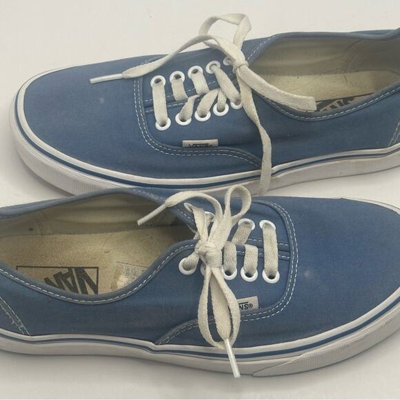 VANS UNISEX OLD SKOOL STYLE Blue CANVAS Lace -Up Men-8 Women-9.5 M EUC - Picture 5 of 10